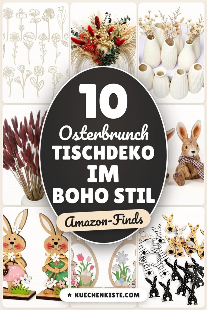 Osterbrunch Tischdeko im Boho Stil: 10 Amazon-Finds
