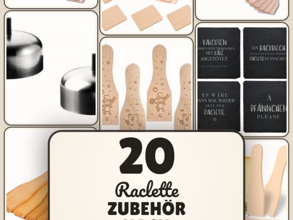 Raclette Zubehör nach Silvester verstauen: 20 Amazon-Finds