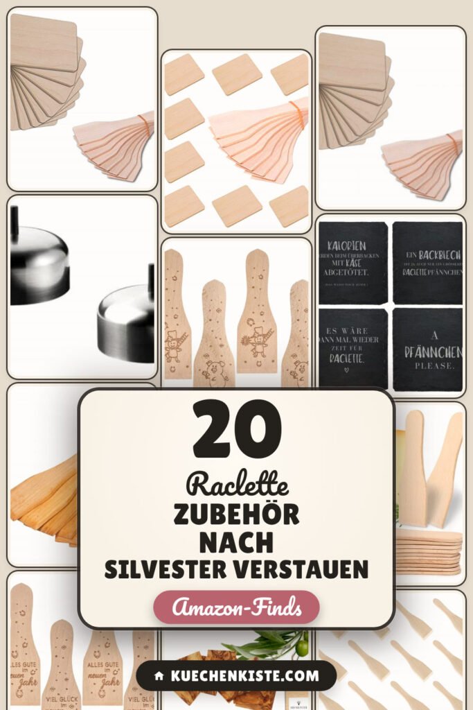 Raclette Zubehör nach Silvester verstauen: 20 Amazon-Finds