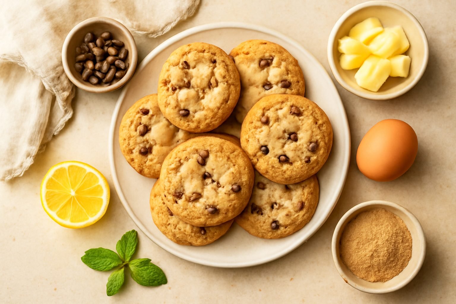 Weiche Cookies wie vom Bäcker – Rezept