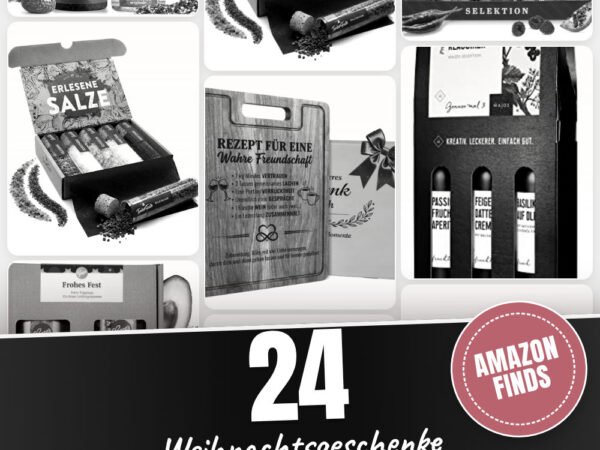 Weihnachtsgeschenke Kleinigkeit aus der Küche: 24 Amazon-Finds